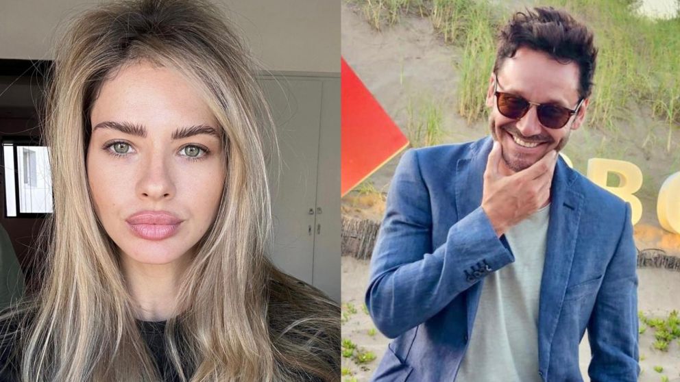 La China Su�rez y Benjam�n Vicu�a.