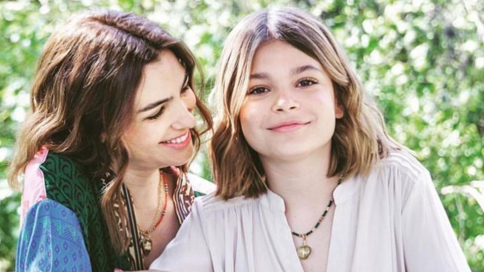 La actriz asegura que ambas conversan mucho sobre la profesión.