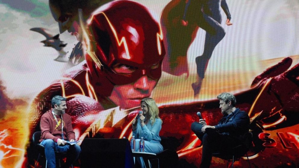 Bárbara y Andy Muschietti revelaron los secretos del rodaje de "Flash".
