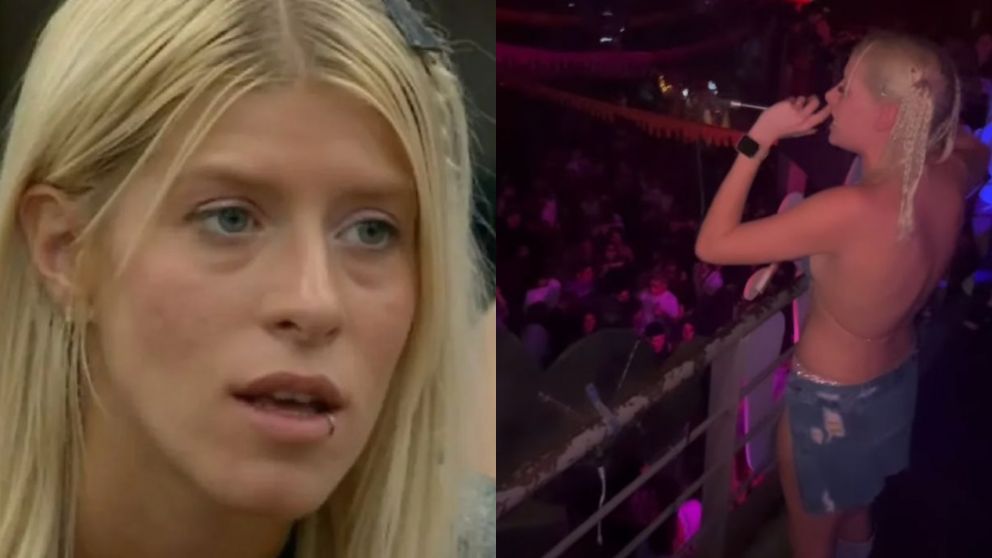 Camila de "Gran Hermano" protagonizó un incómodo momento en uno de sus shows.