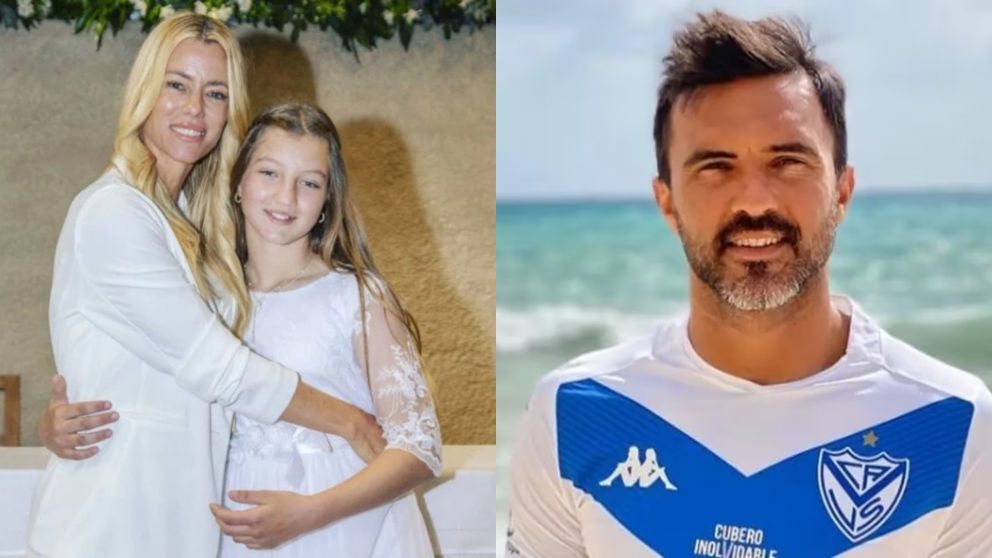 Nicole Neumann provoc� a Fabi�n Cubero al permitirle a su hija, Allegra, realizarse un pol�mico tatuaje.