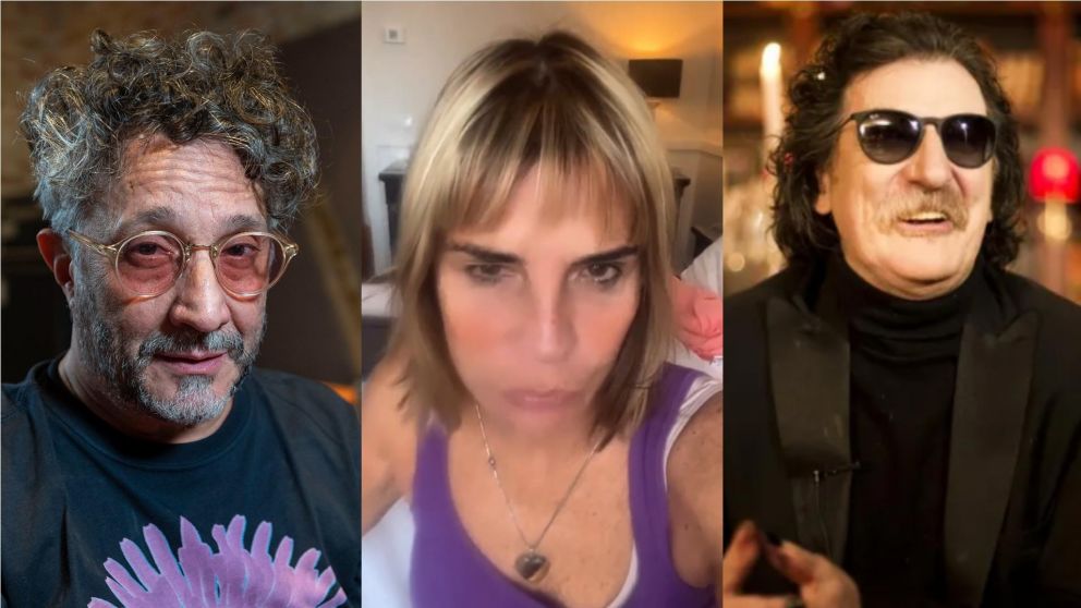 Fabiana Cantilo, sobre Fito Paéz y Charly García.