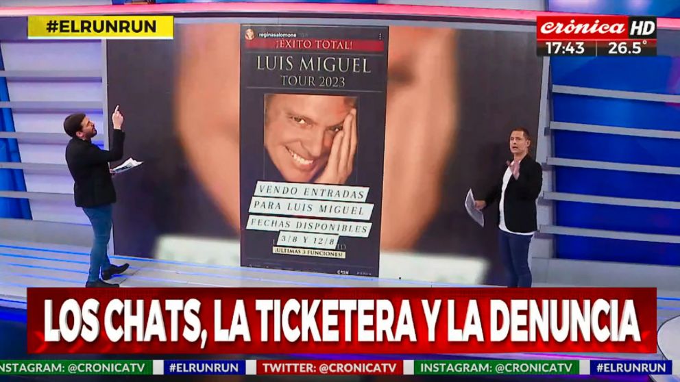 Escándalo internacional con Luis Miguel: estafas en la venta de su show en Argentina.