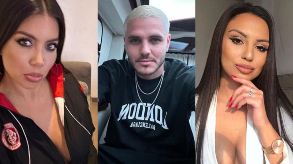 ENCUESTA. Wanda Nara separada de Mauro Icardi por una tercera en discordia.
