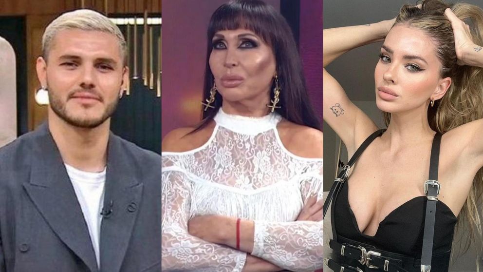 Moria Casán en guerra con Mauro Icardi destrozó a la China Suárez.