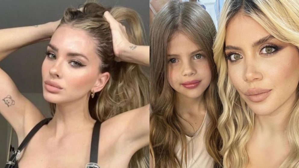 La reacción de Wanda Nara y Francesca Icardi al nombre de la China Suárez.