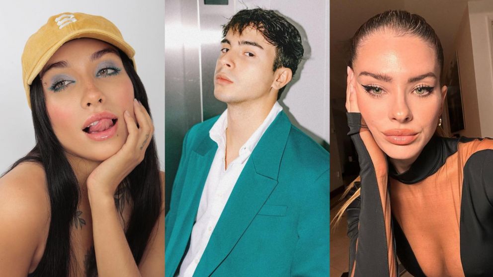 La China Suárez y María Becerra, las ex's de Rusherking.