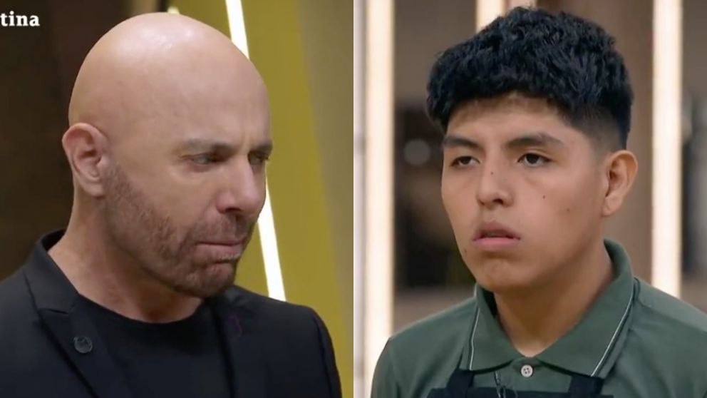 Germ�n Martitegui fulmin� a Antonio de "MasterChef" por un error en el plato.