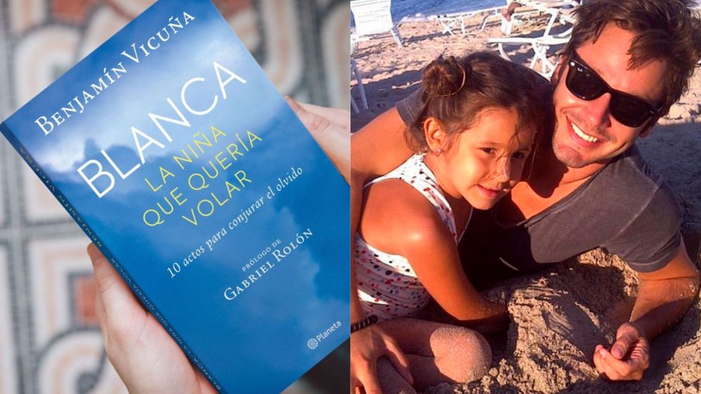 Benjamín Vicuña presentó el libro en honor a su hija, Blanca.