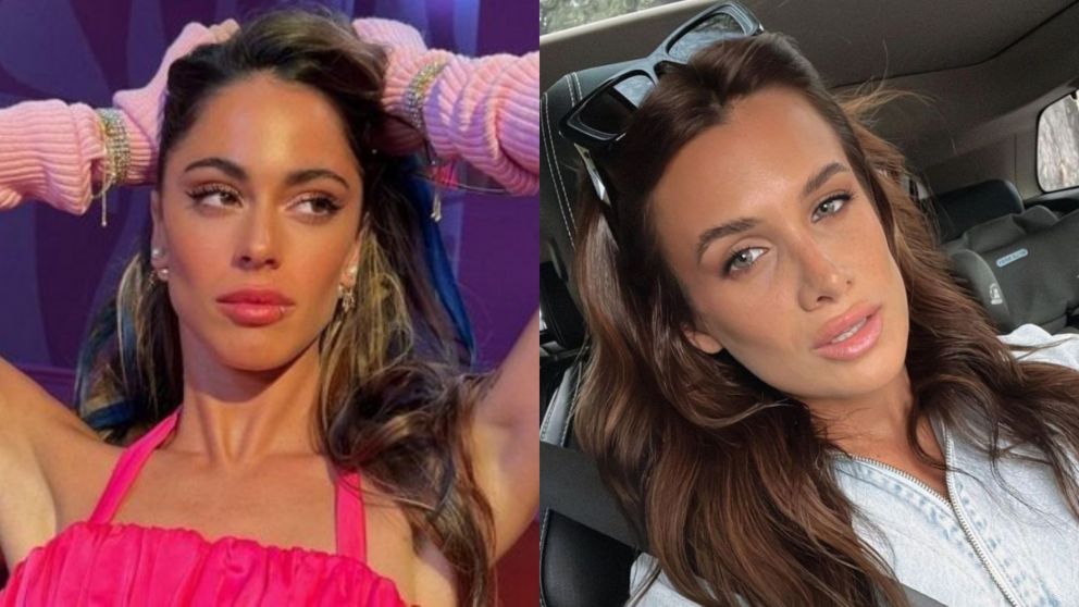 Tini Stoessel lució un nuevo look y fue comparada a Cami Homs.