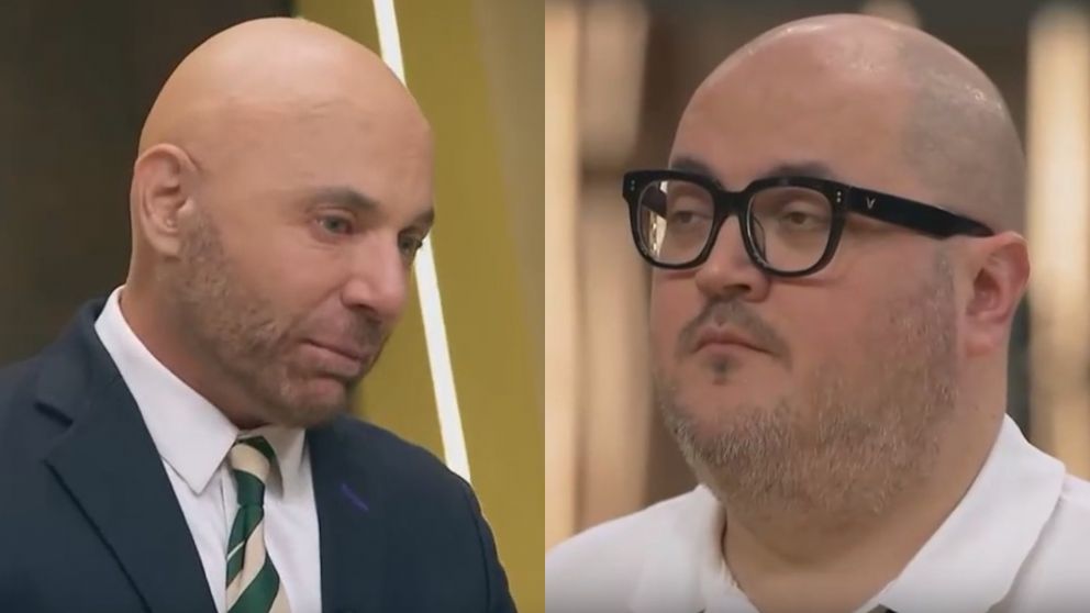 Germ�n Martitegui se enfrent� duramente con Rodolfo de "MasterChef" y destroz� su plato.