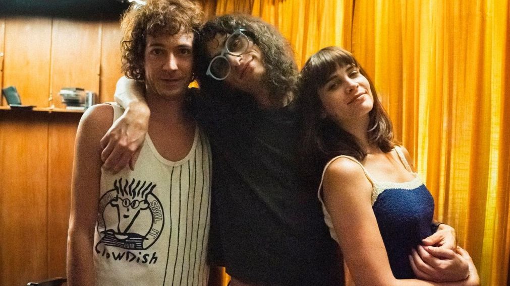 Cerati, Páez y Cantilo en la biopic de Netflix.