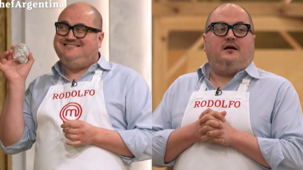 Rodolfo contra tiodos en "MasterChef Argentina".