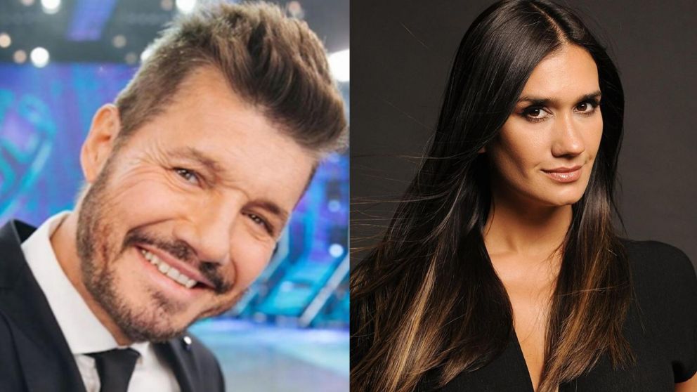 Marcelo Tinelli y Momi Giardina.