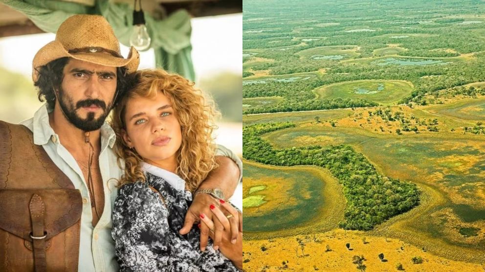 El paradisíaco lugar donde se grabó "Pantanal", la exitosa novela brasileña.
