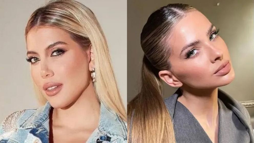Wanda Nara volvi� a ser comparada con la China Su�rez en las redes sociales.