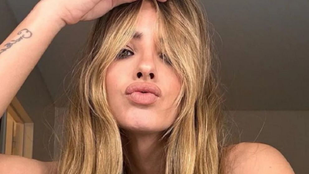 La China Suárez recibió el 'me gusta' de un jugador de la selección.