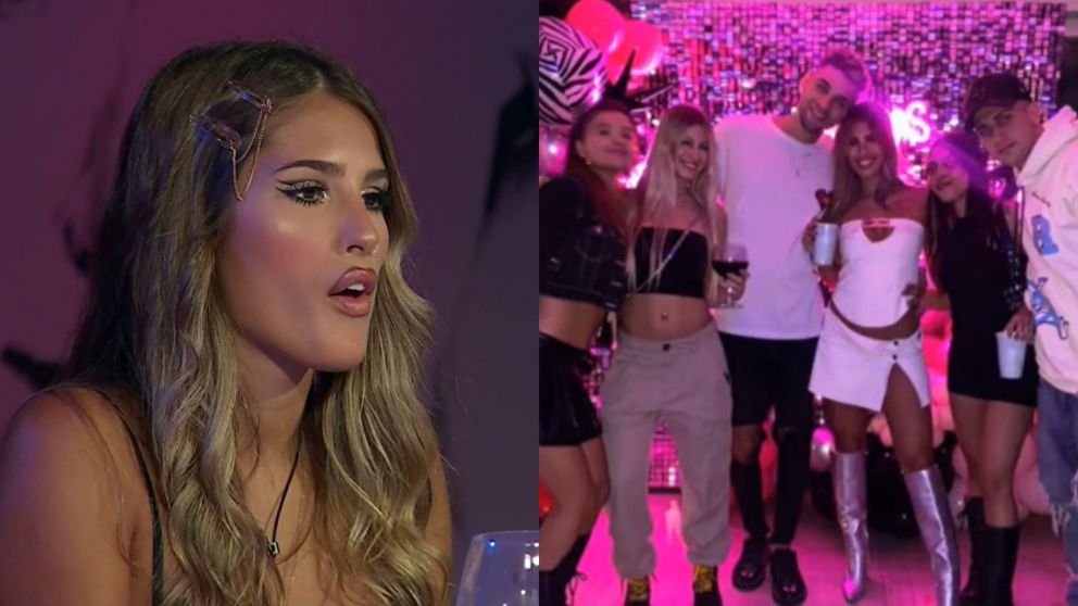 Julieta de Gran Hermano tuvo una inesperada invitada en su fiesta de bienvenida.