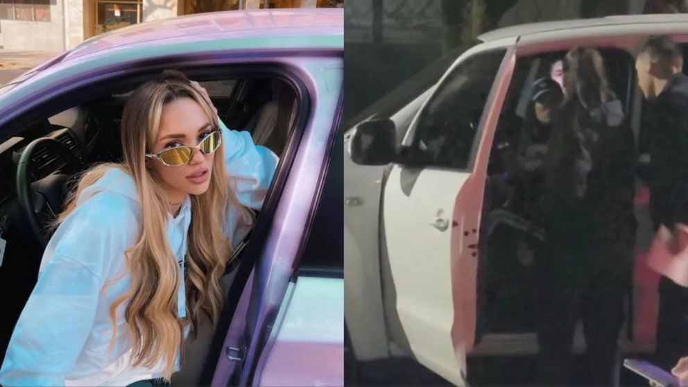 La Joaqui protagoniz� un accidente automovil�stico