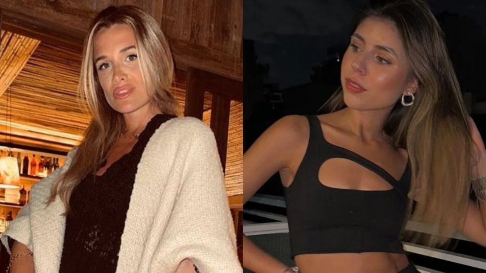 Cami Homs y Cami Mayan, ex primeras damas de la Selección, juntas en un evento.