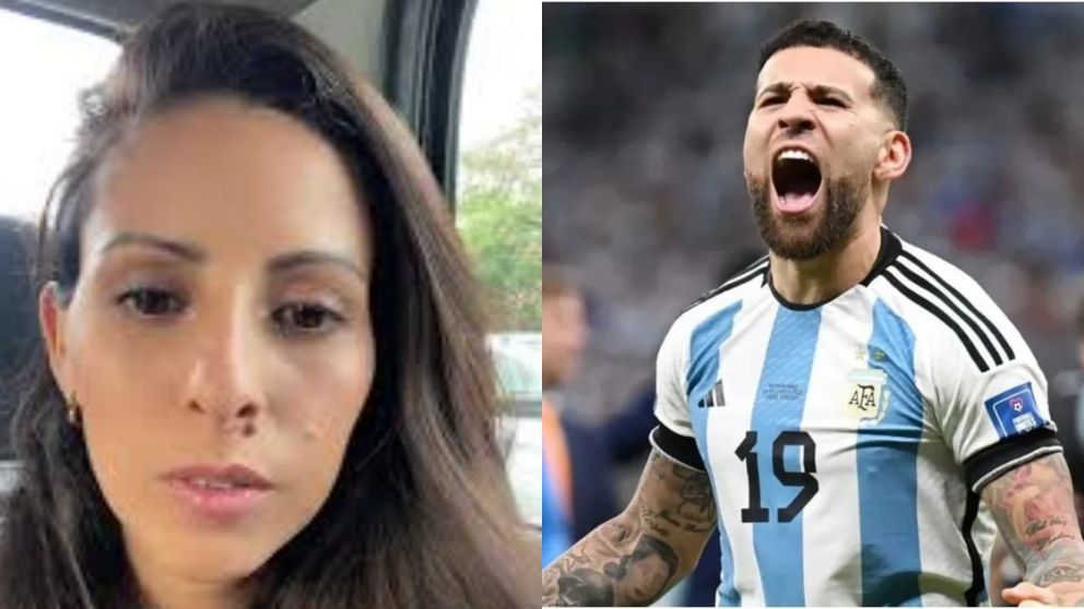 Nicolás Otamendi furioso contra su ex Yanina Varela.