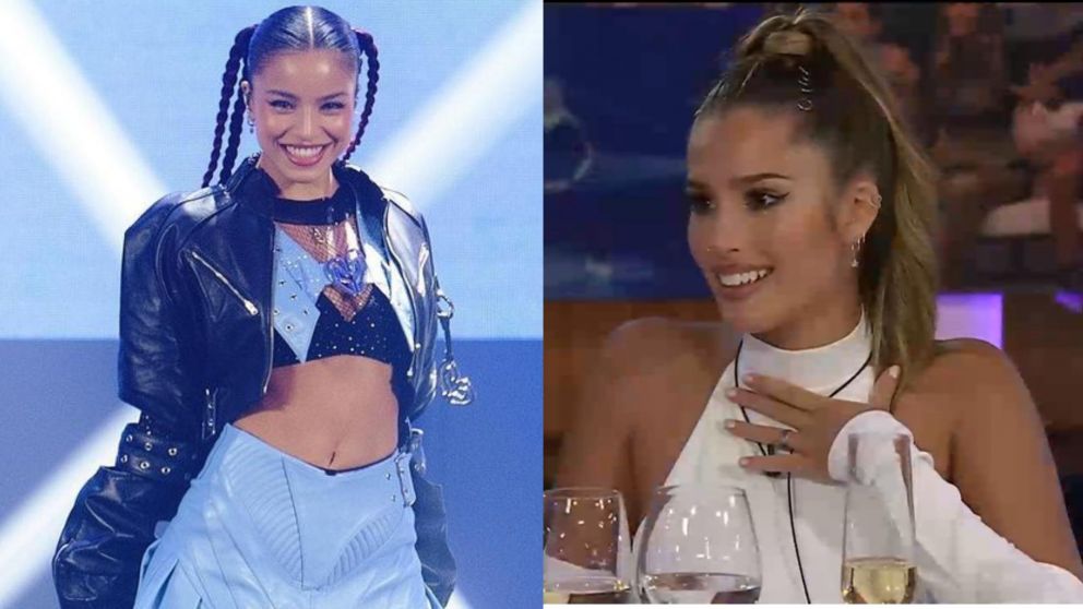 Julieta de "GH" y Emilia Mernes