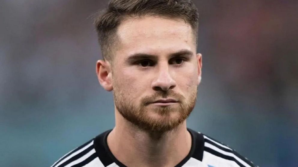 El mal momento de Alexis Mac Allister.