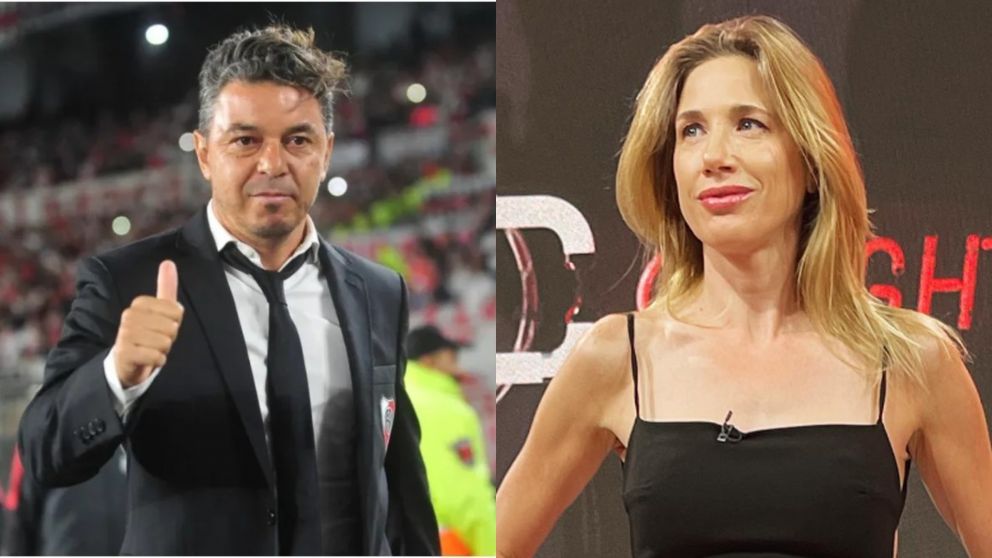 Alina Moine habló sobre la relación que tiene con Marcelo Gallardo.
