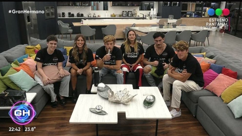 Los tres finalistas decidieron quiénes se "casarán" en la boda que tendrá lugar este viernes en Gran Hermano (Captura de pantalla).