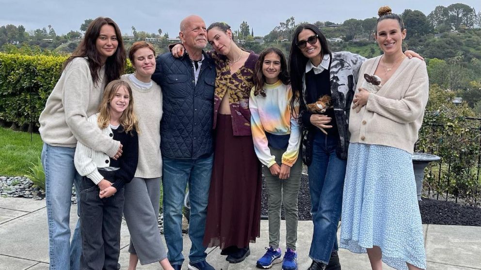 El emotivo cumpleaños de Bruce Willis.