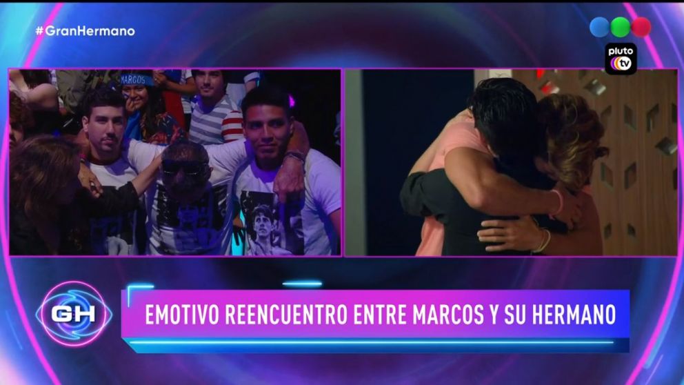 Marcos Ginocchio de Gran Hermano tuvo la visita inesperada de un familiar y estall� de emoci�n.