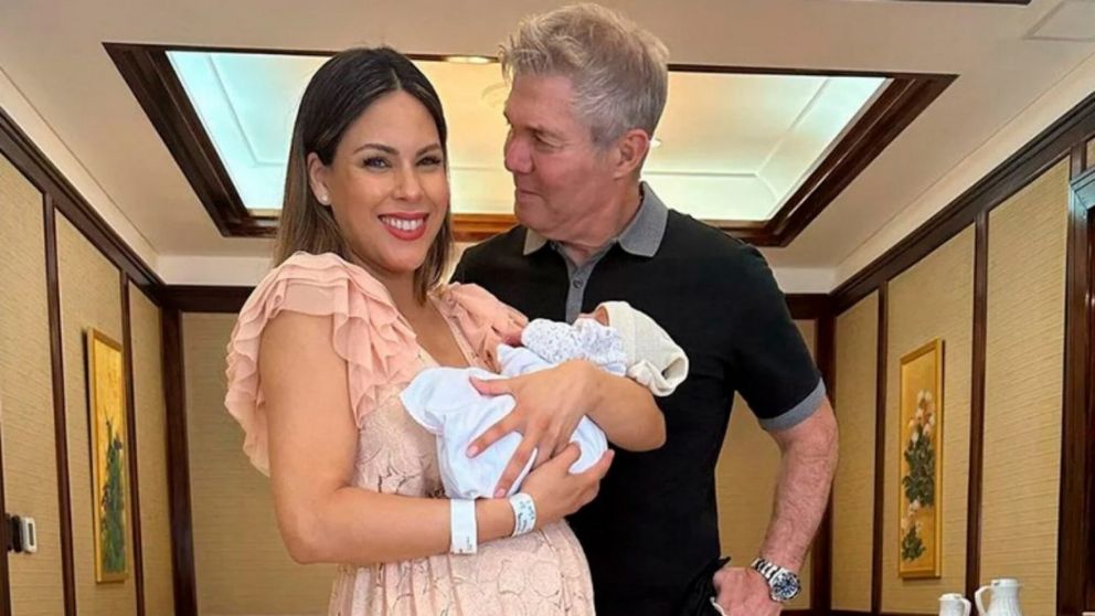 Sarah, la beba de Burlando y Franco, recibió el alta luego de su internación.