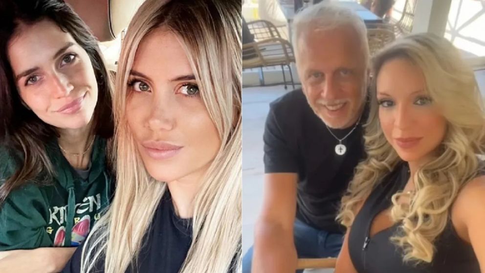 El malestar de Wanda y Zaira Nara con el embarazo de su papá