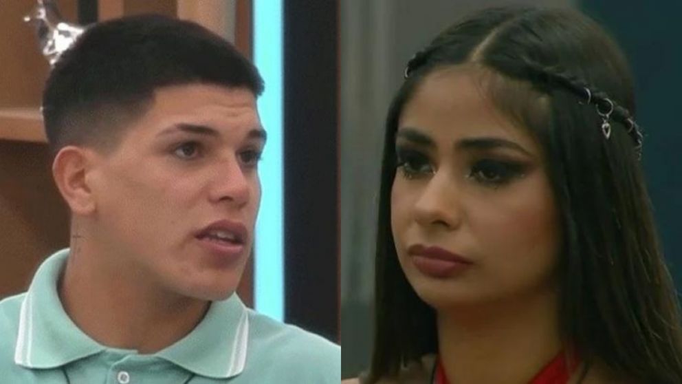 Daniela y Thiago, separados.