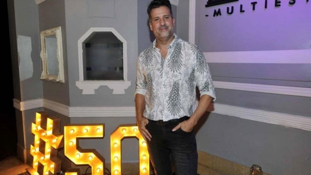 José María Listorti festejó su cumpleaños 50.