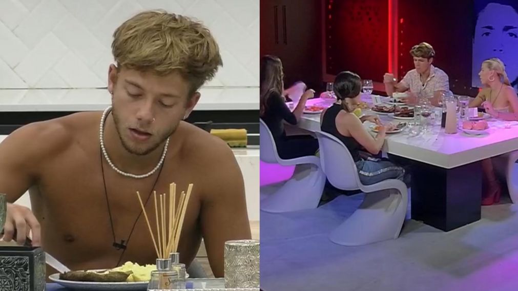 La solitaria cena de Nacho de "Gran Hermano".