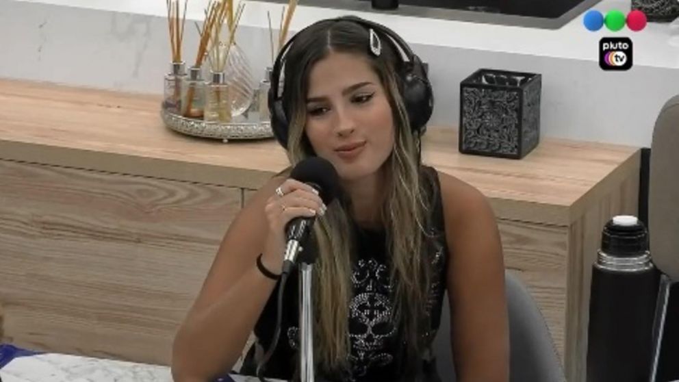 Julieta habl� de Juliana y de Maxi durante la radio en vivo de Gran Hermano (Captura de pantalla).