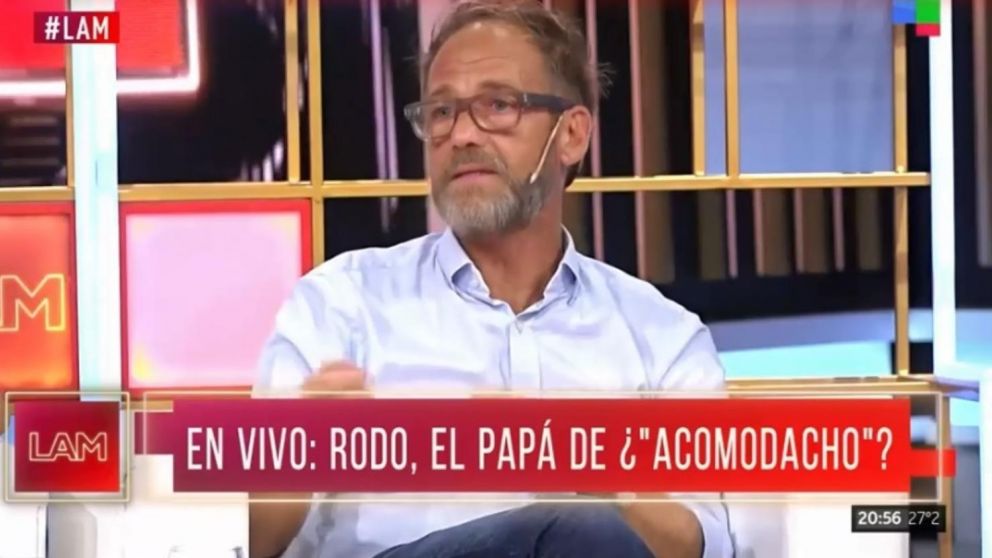 Rodo, el pap� de Nacho, pas� este jueves por LAM. 