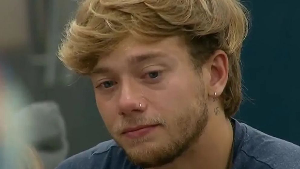 Nacho desconsolado en Gran hermano