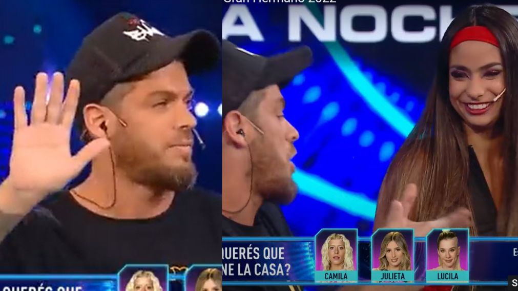 Daniela de "Gran Hermano" expuso a Cristian U al aire.