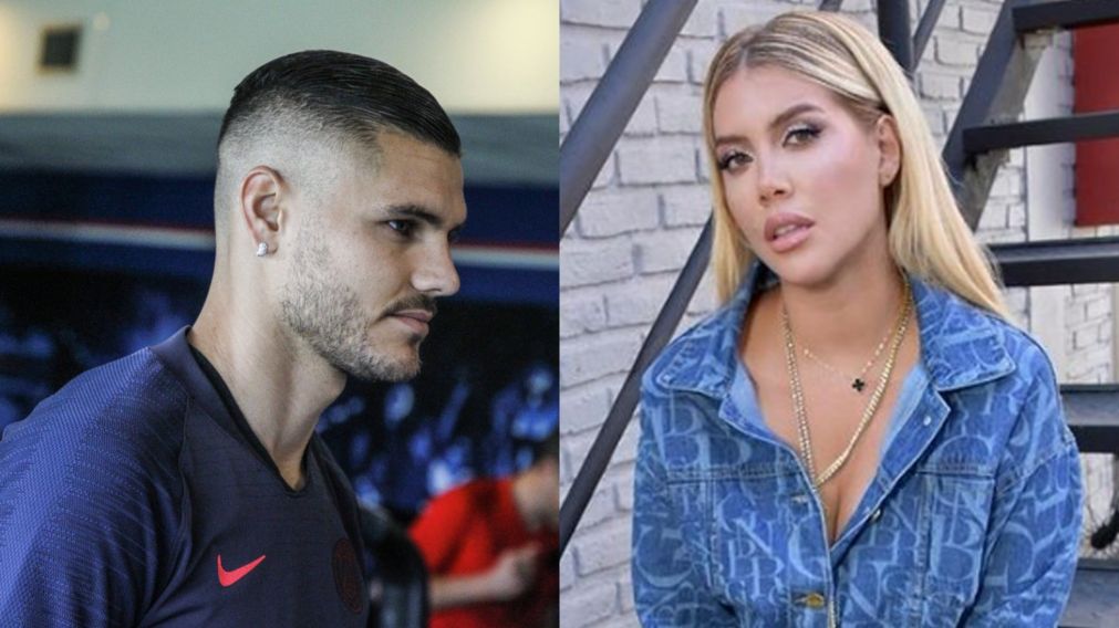 Mauro Icardi publicó una foto de Wanda Nara desnuda mientras dormía.