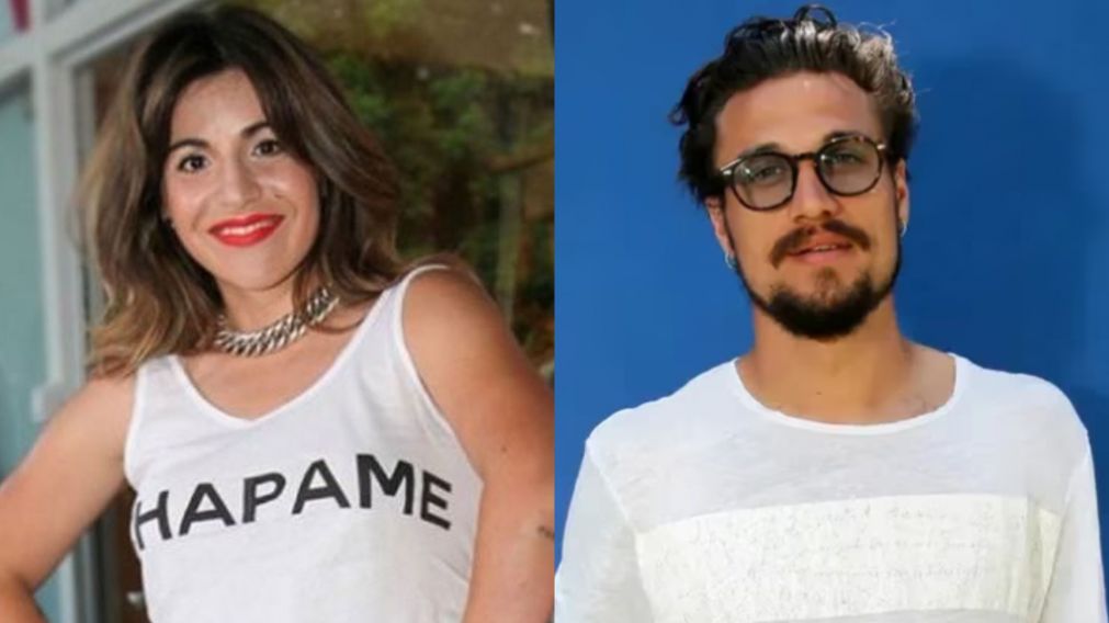 Gianinna Maradona y Daniel Osvaldo, separados.
