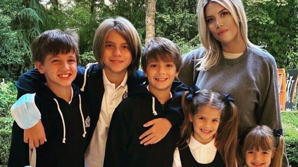 Los hijos de Wanda Nara iniciaron sus clases en el país