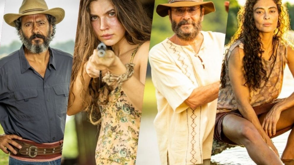 Los protagonistas de Pantanal