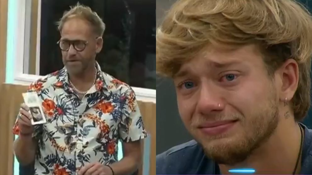 Nacho de "Gran Hermano" quebr� en llanto al ver un emotivo regalo relacionado a su madre.