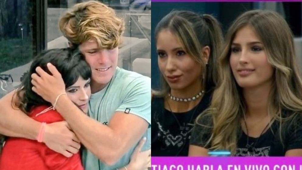 Marcos y Julieta de "Gran Hermano", muy amables con Valentina y Camila: ¿cuñadas?