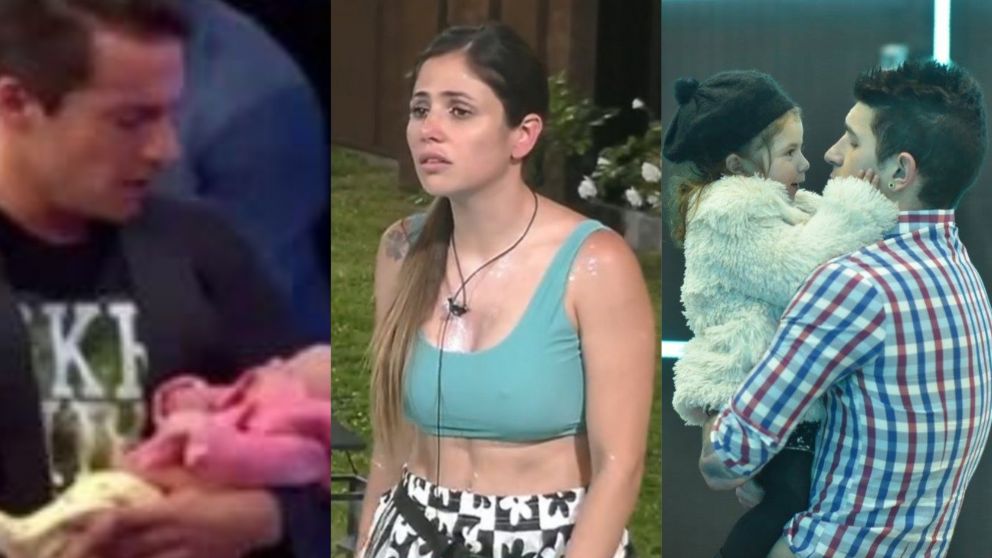 Romina no pudo esconder su decepci�n con la entrada de su sobrino en lugar de sus hijas.