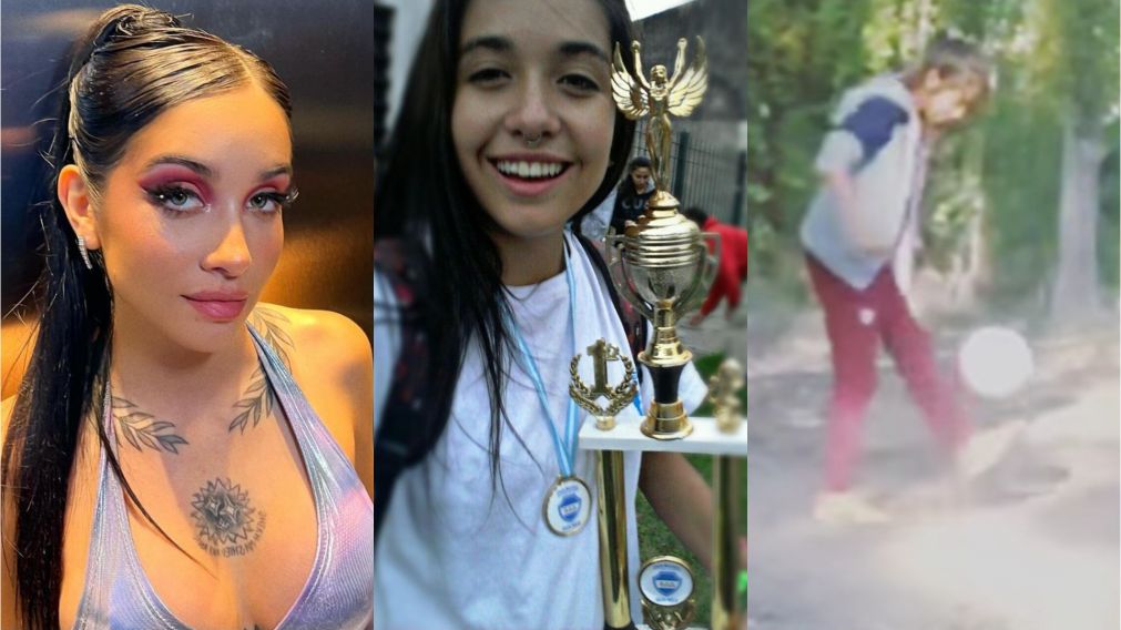 María Becerra y su pasado desconocido en el fútbol.