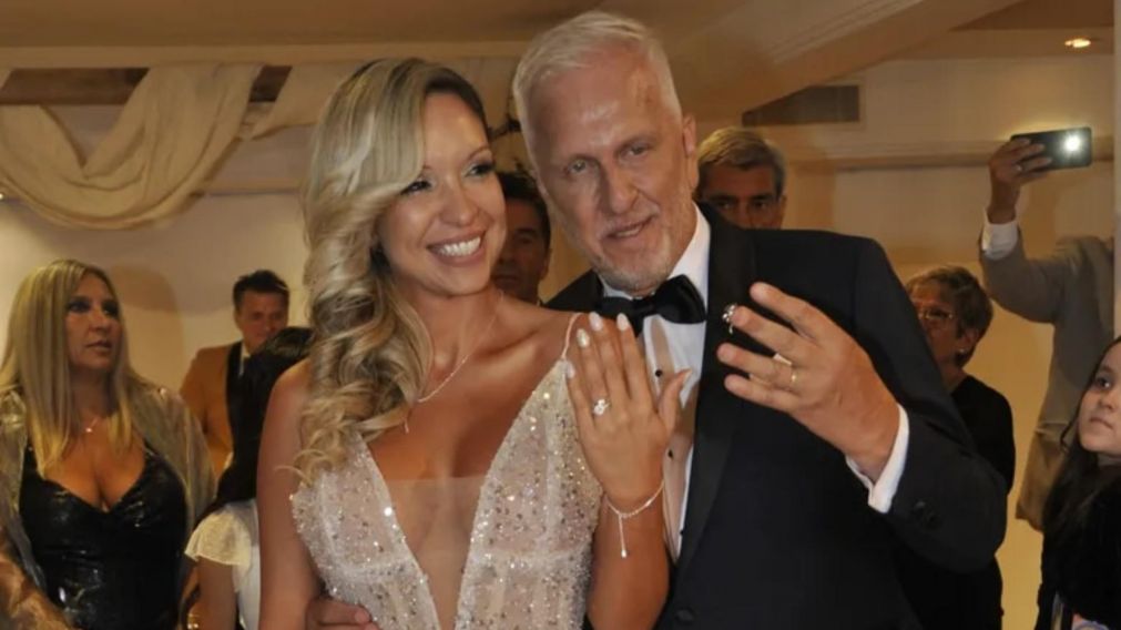 Andrés Nara se casó con su pareja, pero sin Wanda y Zaira Nara.