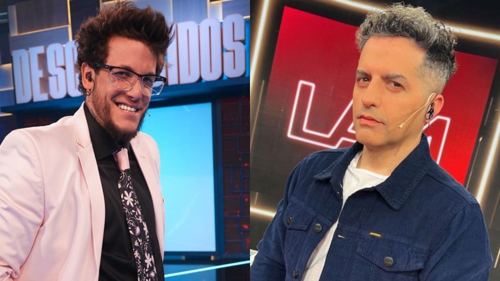 La chicana de Ángel de Brito para Alex Caniggia.